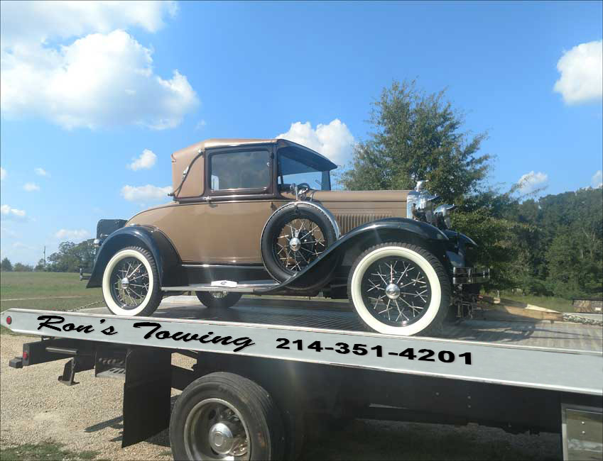 Towing-Service-Dallas-Texas-Rons-Towing-Classic-Car-Towing